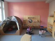 ein Zimmer der Kinderkrippe